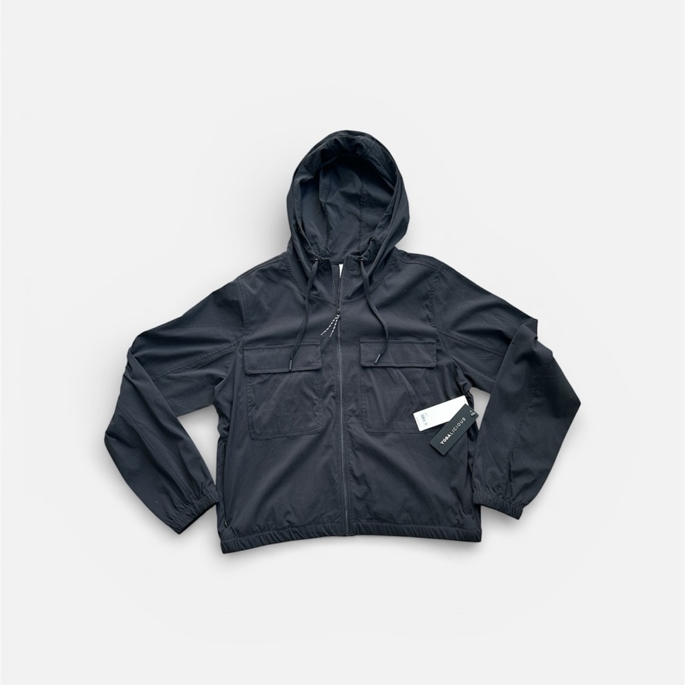 Yogalicious Black Hooded Jacket